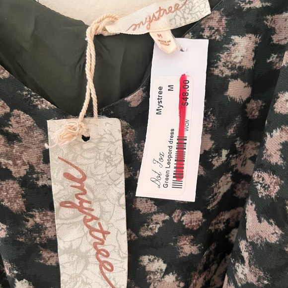 Midi Tie Dress - Picture 3 of 7